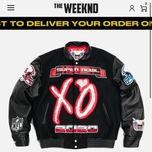 Jeff Hamilton XO Limited Edition Super Bowl Jacket
